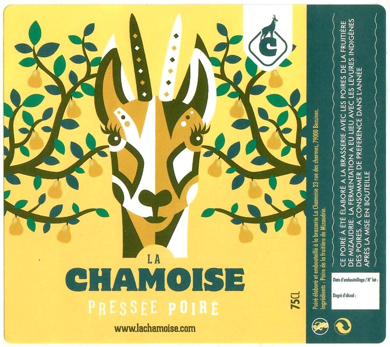 Etiquette BRASSERIE LA CHAMOISE 44