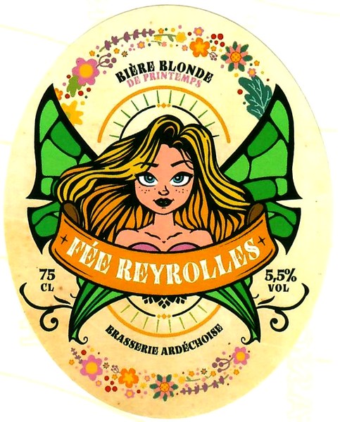 etiquette BRASSERIE LA FEE REYROLLES 05