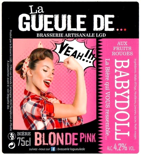 Etiquette BRASSERIE LA GUEULE DE... 19