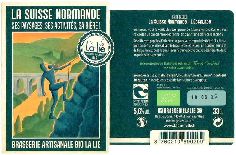 Etiquette BRASSERIE LA LIE 23