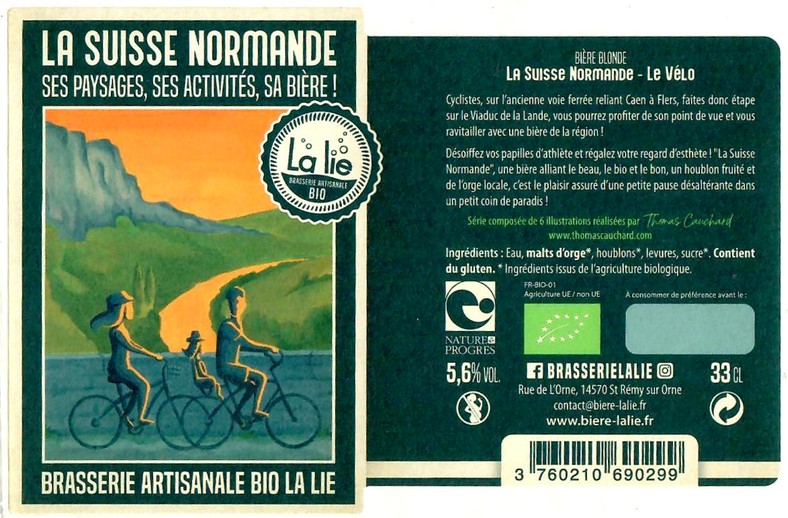 Etiquette BRASSERIE LA LIE 24