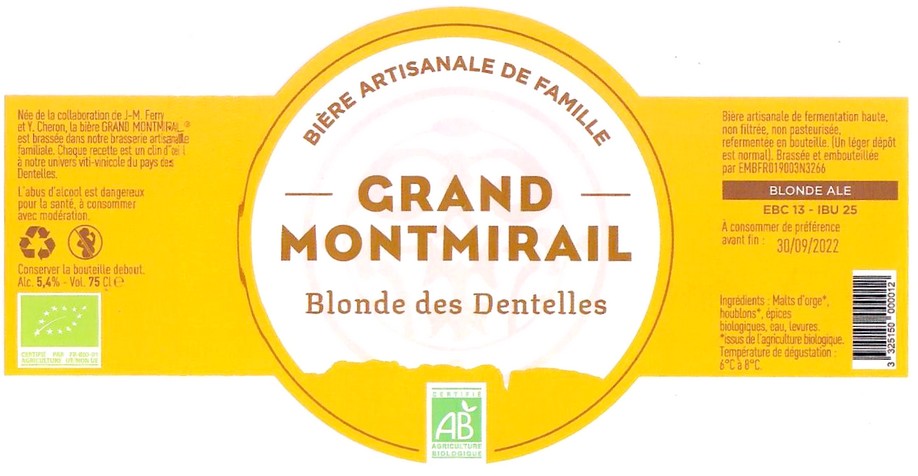 Etiquette BRASSERIE LA LUXOISE 06