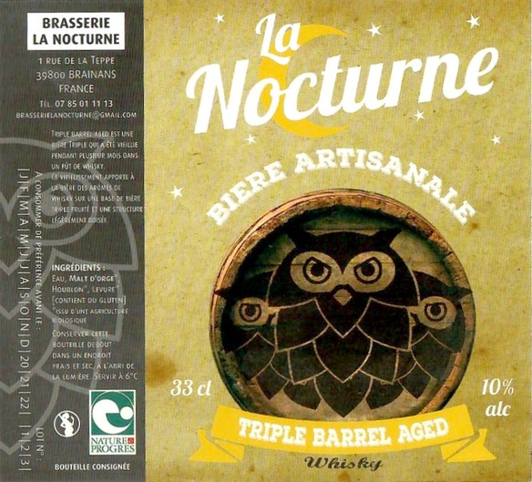 Etiquette BRASSERIE LA NOCTURNE 03