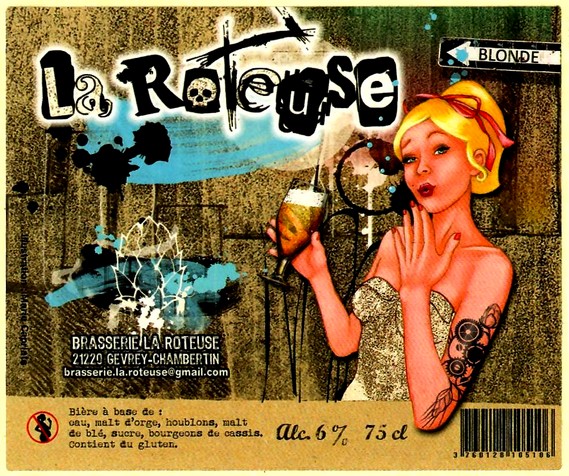 etiquette BRASSERIE LA ROTEUSE 11