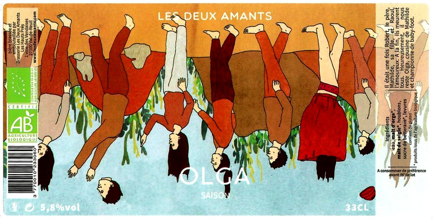 etiquette BRASSERIE LES 2 AMANTS 22