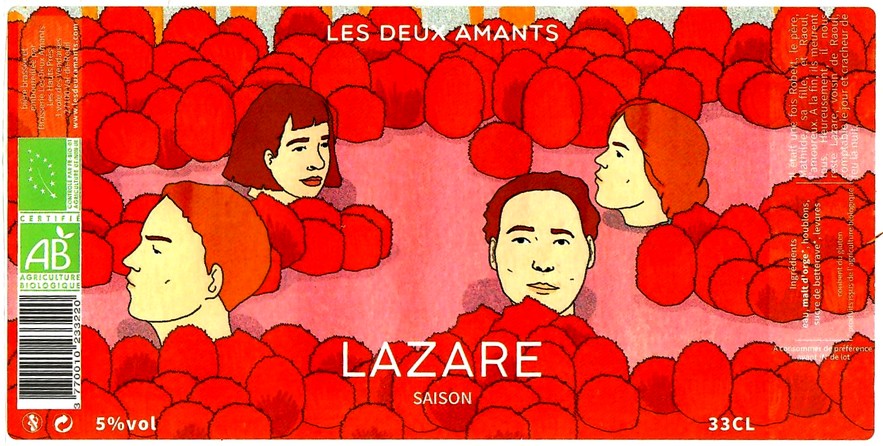 etiquette BRASSERIE LES 2 AMANTS 26