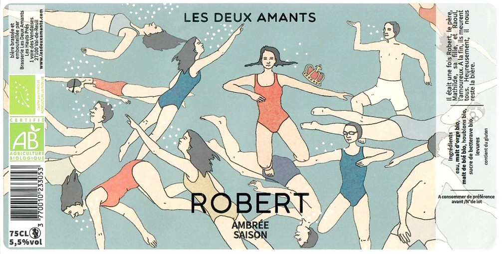 Etiquette BRASSERIE LES 2 AMANTS 33