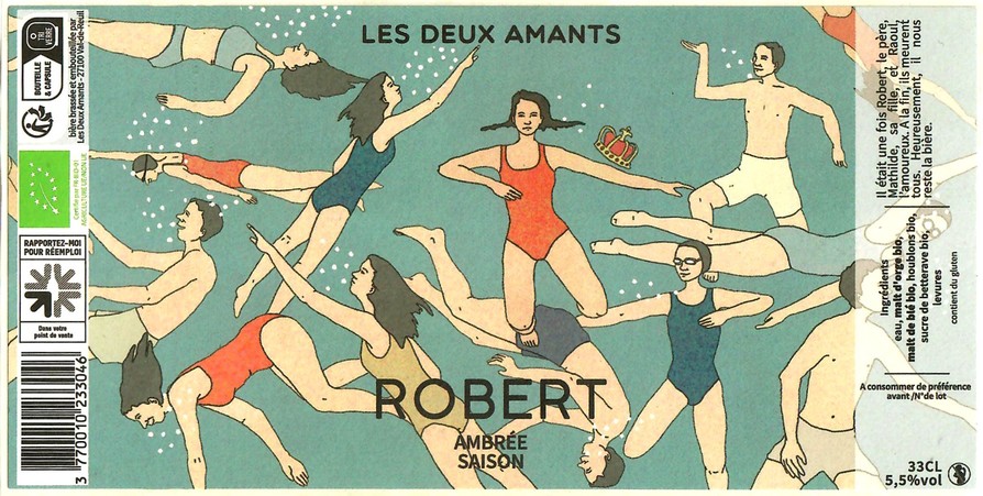 Etiquette BRASSERIE LES 2 AMANTS 36