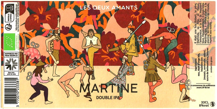 Etiquette BRASSERIE LES 2 AMANTS 41