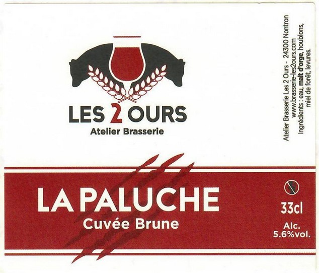 etiquette BRASSERIE LES 2 OURS 07