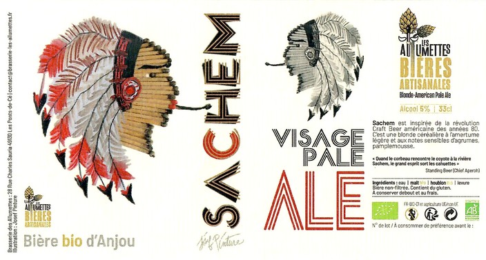 Etiquette BRASSERIE LES ALLUMETTES 01