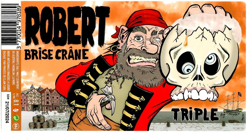 Etiquette BRASSERIE LES PIRATES DU CLAIN 28