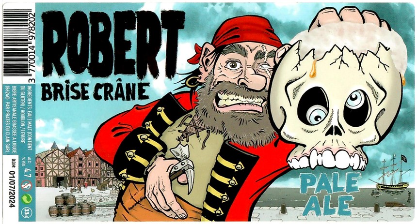 Etiquette BRASSERIE LES PIRATES DU CLAIN 29