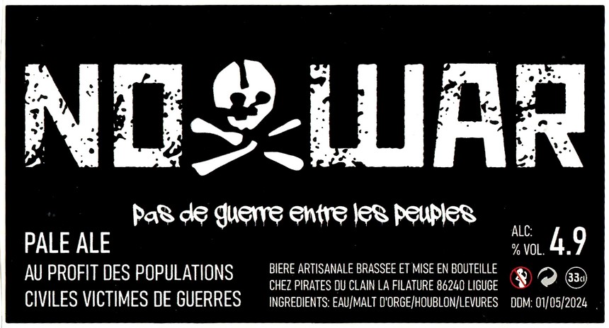 Etiquette BRASSERIE LES PIRATES DU CLAIN 71