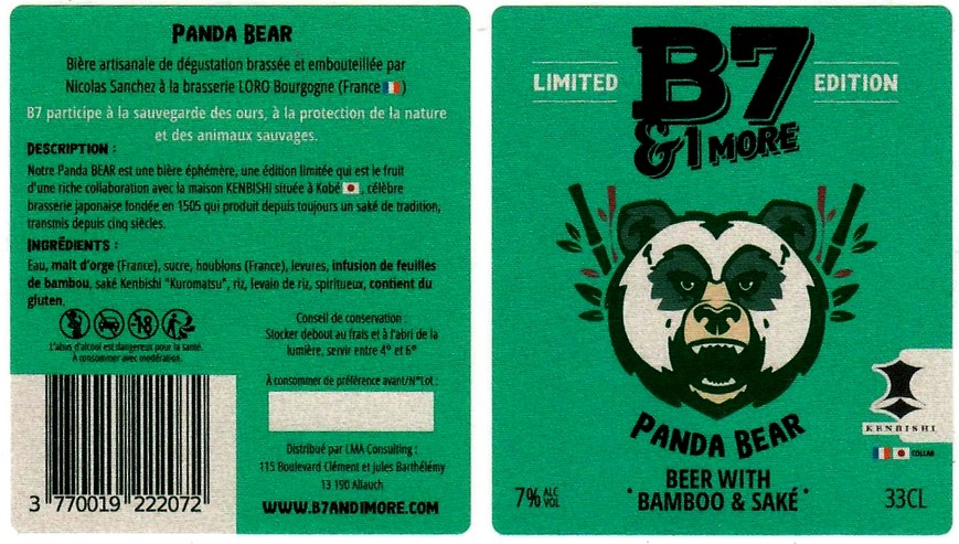 Etiquette BRASSERIE LORO 17