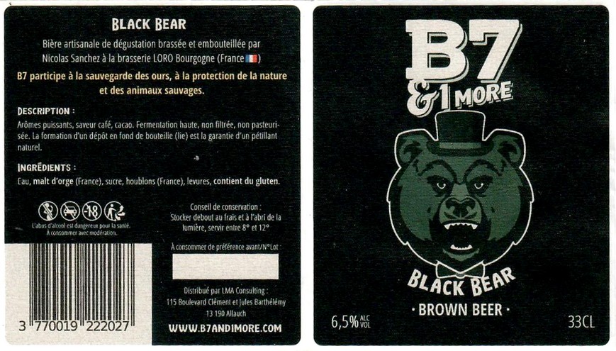 Etiquette BRASSERIE LORO 25