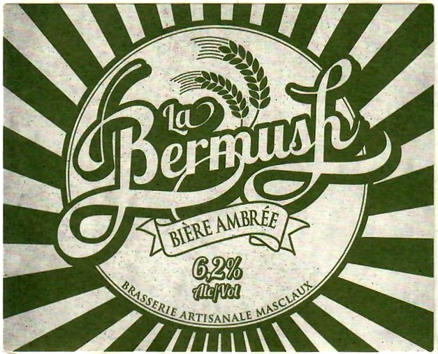 etiquette BRASSERIE MASCLAUX 08