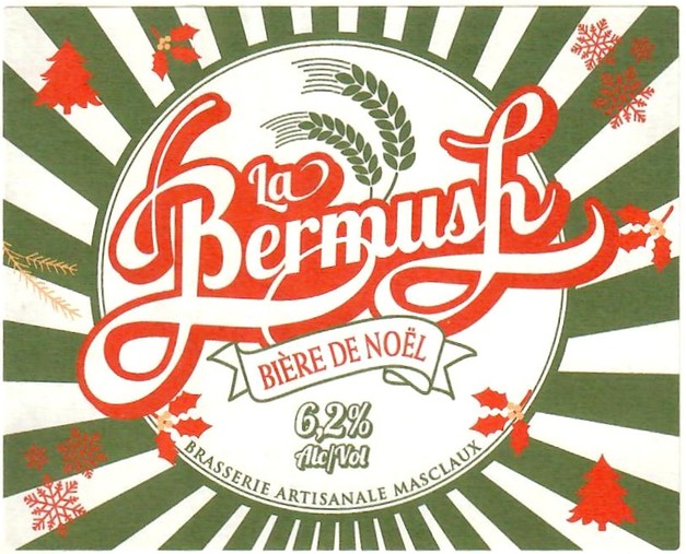 Etiquette BRASSERIE MASCLAUX 09