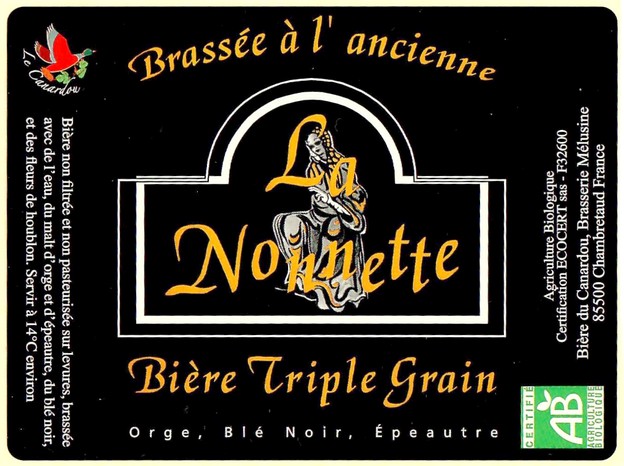 Etiquette BRASSERIE MELUSINE 45
