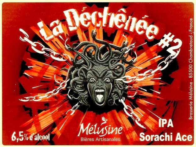 Etiquette BRASSERIE MELUSINE 55