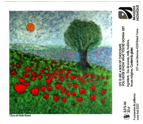 Etiquette BRASSERIE MOSAIQUE 01