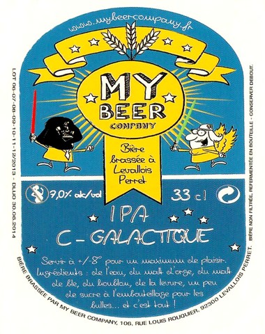 Etiquette BRASSERIE MY BEER COMPANY 03