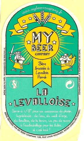 Etiquette BRASSERIE MY BEER COMPANY 04