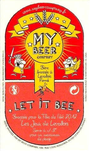 Etiquette BRASSERIE MY BEER COMPANY 07