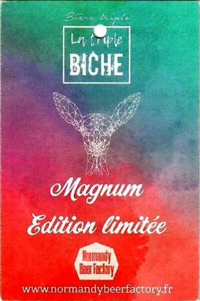 etiquette BRASSERIE NORMANDY BEER FACTORY 23