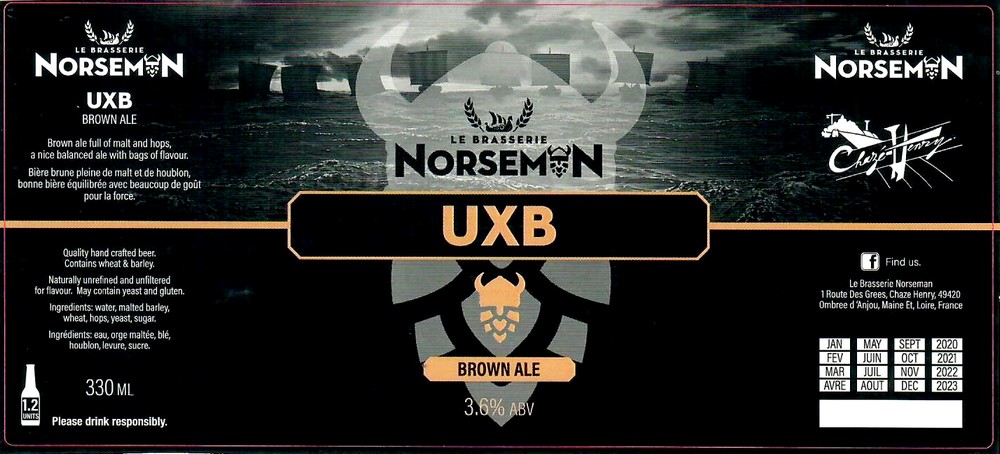 etiquette BRASSERIE NORSEMAN 01