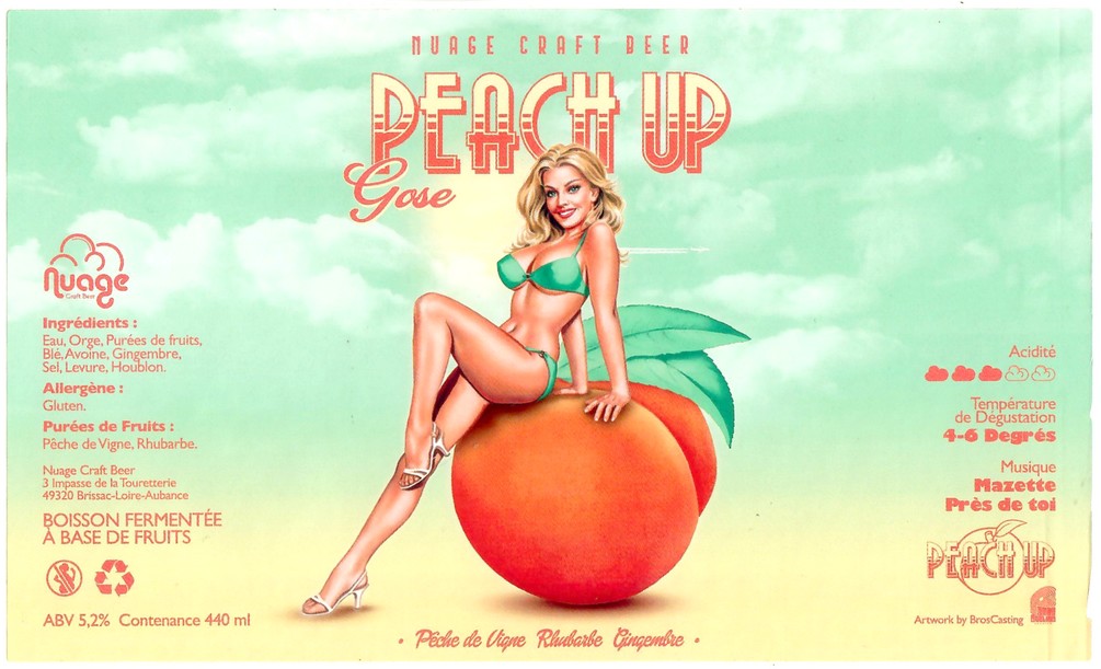 Etiquette BRASSERIE NUAGE CRAFT BEER 05