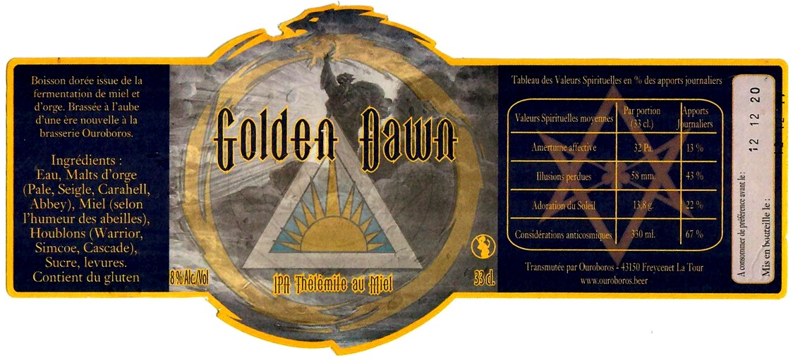 etiquette BRASSERIE OUROBOROS 05