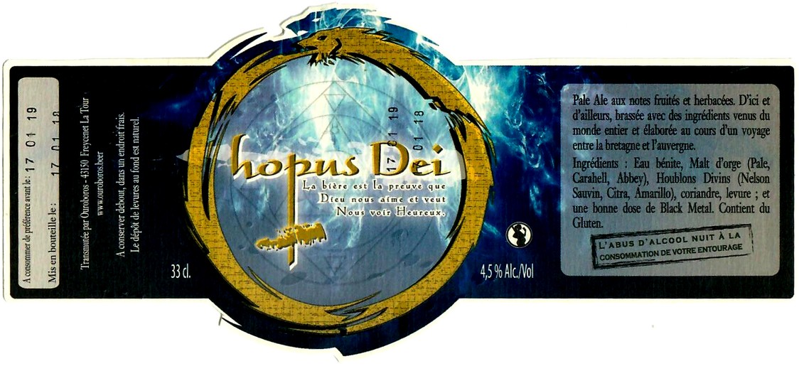 etiquette BRASSERIE OUROBOROS 07