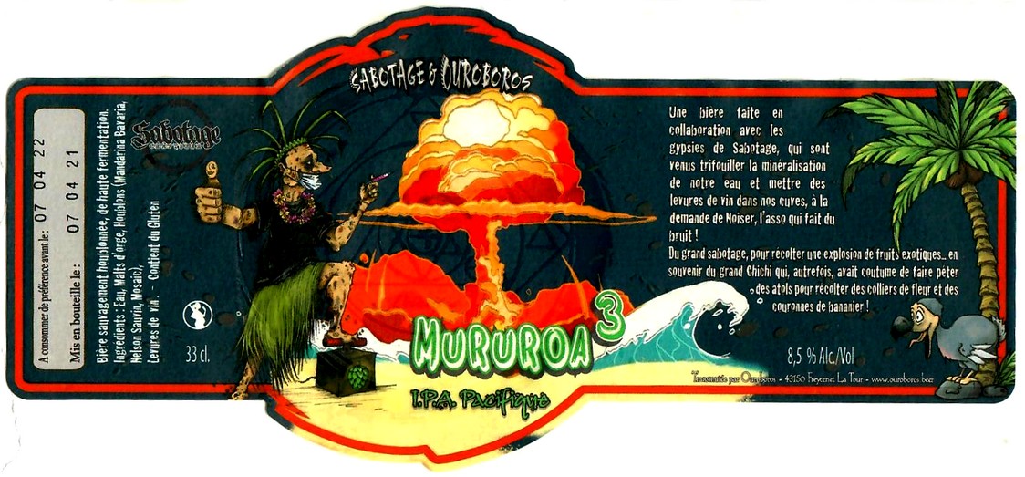 etiquette BRASSERIE OUROBOROS 10