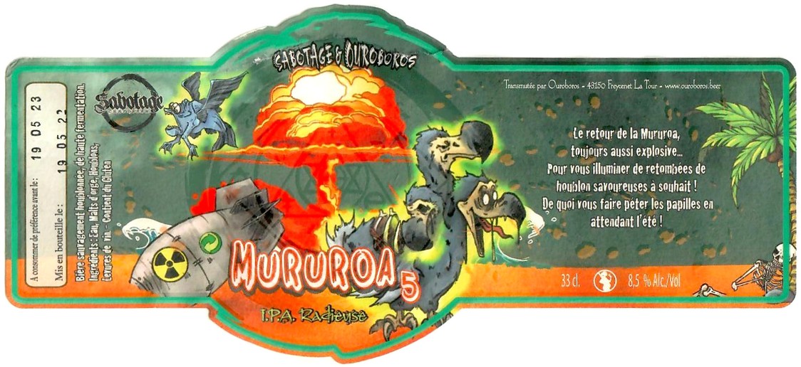 Etiquette BRASSERIE OUROBOROS 11