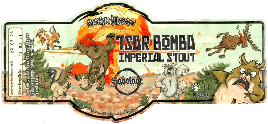 Etiquette BRASSERIE OUROBOROS 12