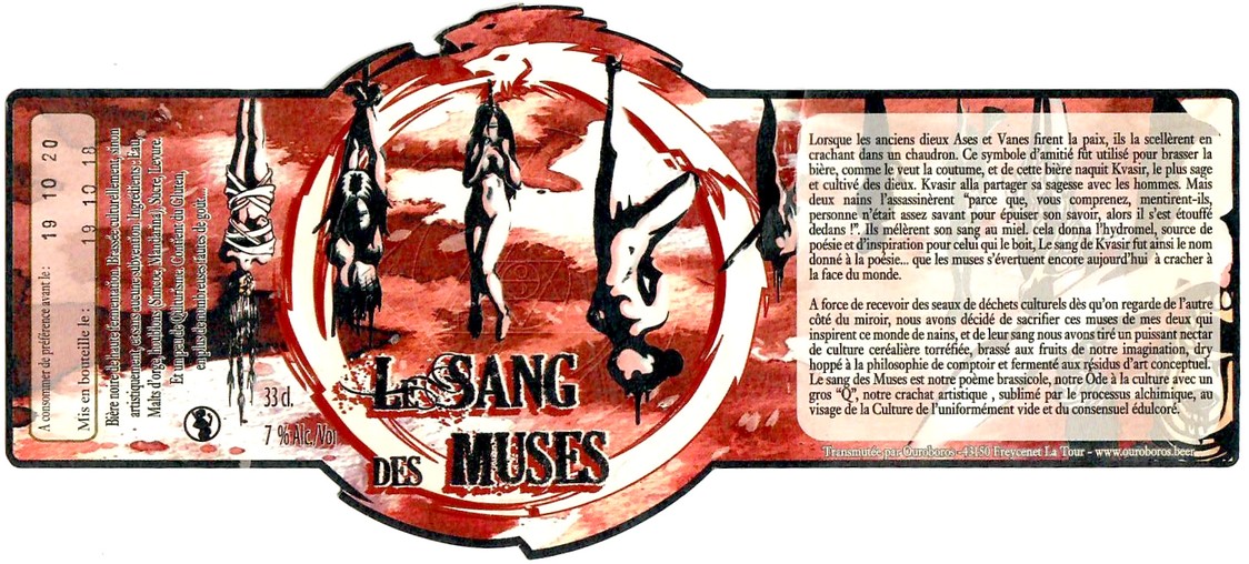 Etiquette BRASSERIE OUROBOROS 18