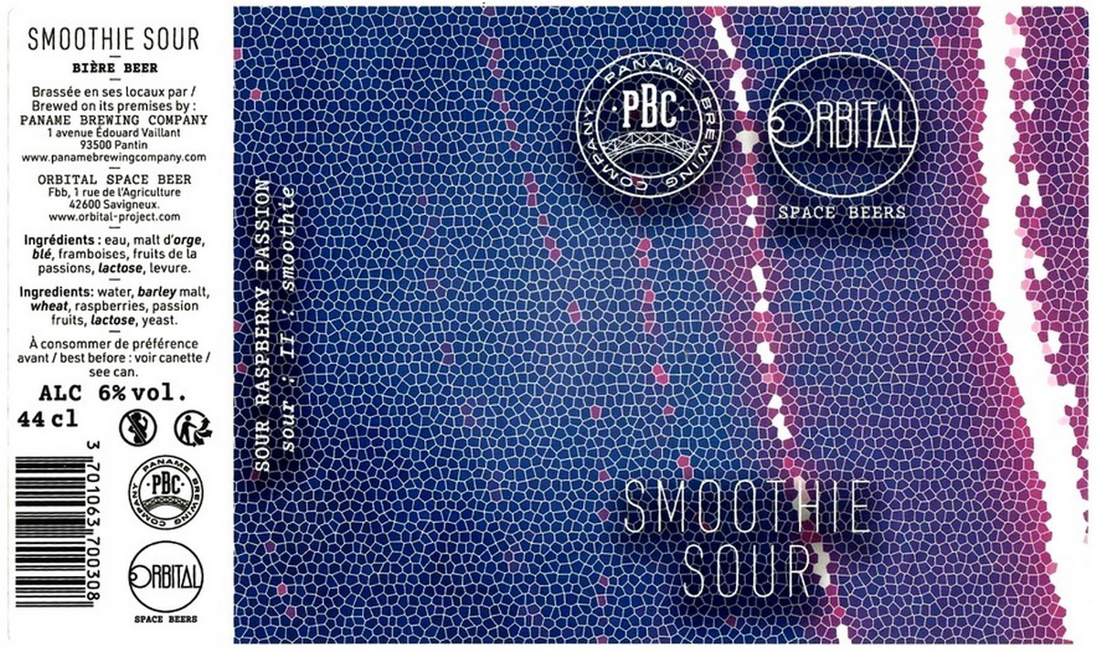 Etiquette BRASSERIE PANAME BREWING COMPANY 01