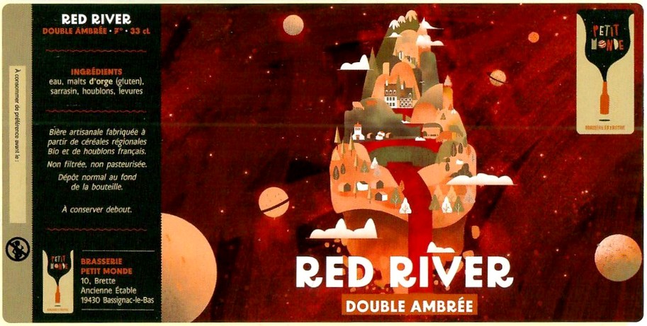 Etiquette BRASSERIE PETIT MONDE 03