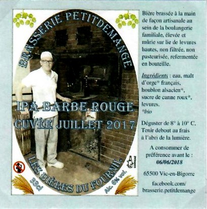 etiquette BRASSERIE PETITDEMANGE 10