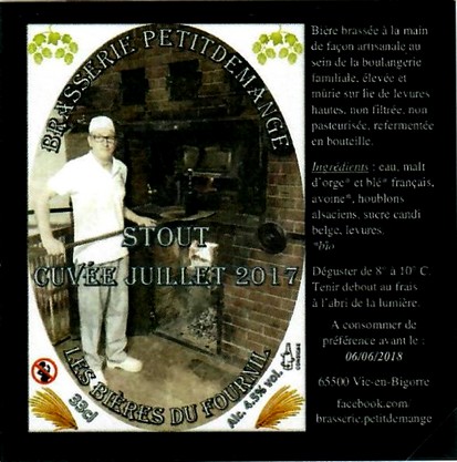 etiquette BRASSERIE PETITDEMANGE 13