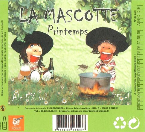 Etiquette BRASSERIE PICARDENNES 09