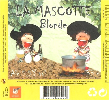 Etiquette BRASSERIE PICARDENNES 13