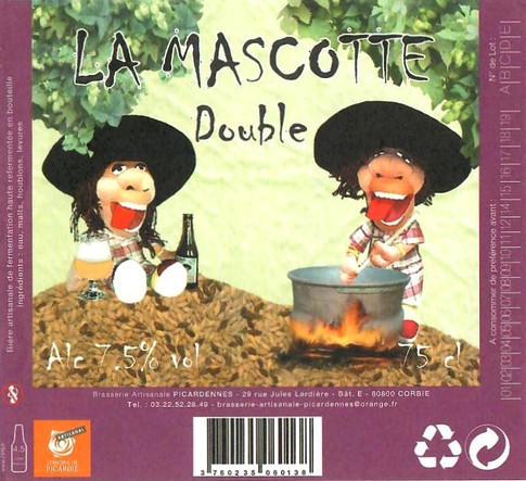 Etiquette BRASSERIE PICARDENNES 14
