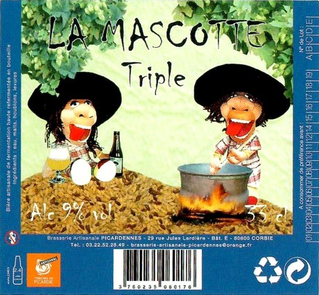 Etiquette BRASSERIE PICARDENNES 21