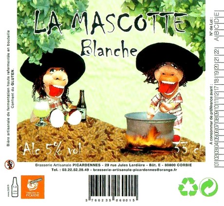 Etiquette BRASSERIE PICARDENNES 36