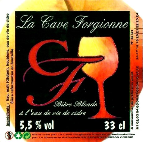 Etiquette BRASSERIE PICARDENNES 44