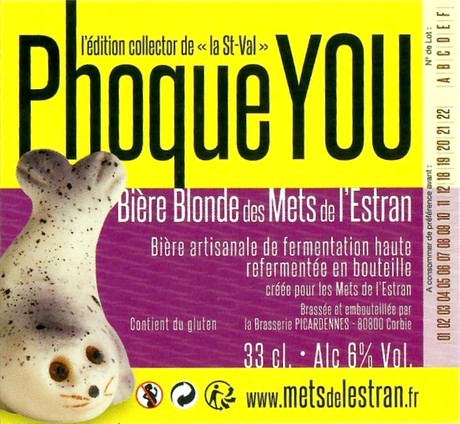 Etiquette BRASSERIE PICARDENNES 47