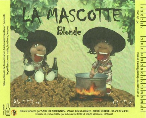 Etiquette BRASSERIE PICARDENNES 58