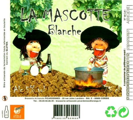 Etiquette BRASSERIE PICARDENNES 63